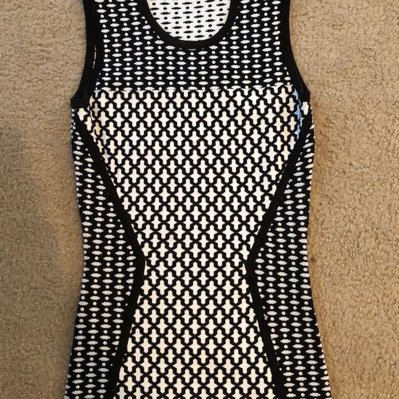 Torn by Ronnie Kobo Knit Black and White Dress XS - Picture 4 of 4